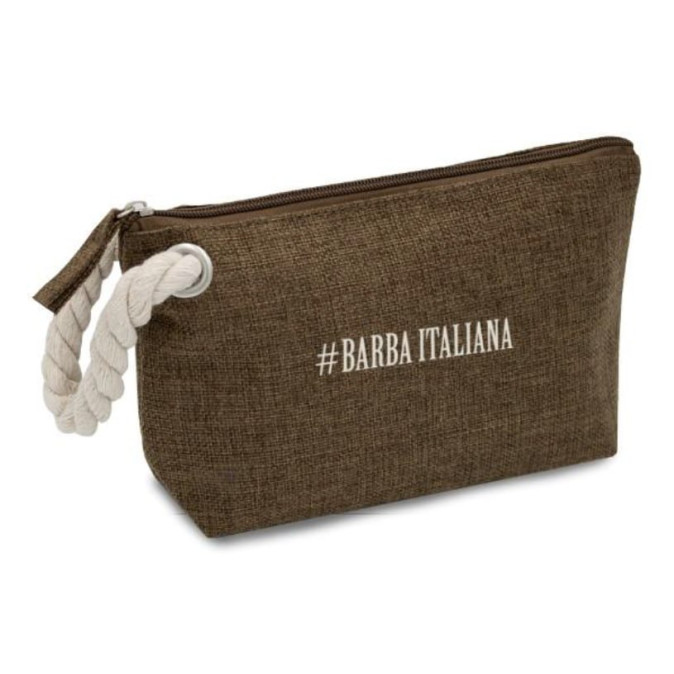 Barba Italiana travel bag коричневая от компании ИРИС