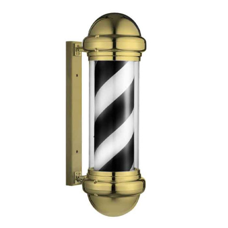 Стойка рекламная Barbers Pole золото 30x36x78см (09045/53)                                    