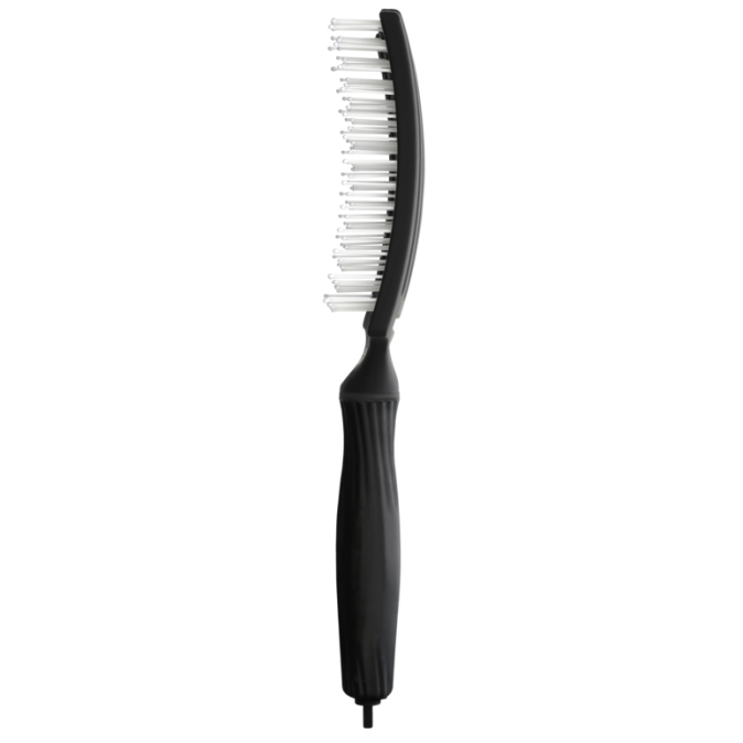 Olivia Garden Fingerbrush Care Iconic Nylon Bristles Black L (ID1394) от компании ИРИС