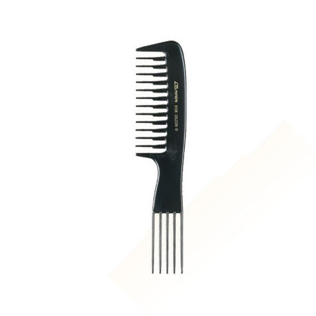 Гребінець COMAIR Black Profi Line N610B з ручкою 20.5 см (7000366)