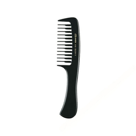 Гребінець COMAIR Black Profi Line N611B з ручкою 20.5 см (7000370)