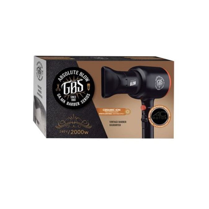 Фен для волосся GAMA BARBER SERIES (GBS) ABSOLUTE BLOW 2000W (SHB7025) 