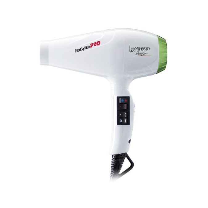 Фен для волос BaByliss PRO BAB6360IE Luminoso Plus Bianco 