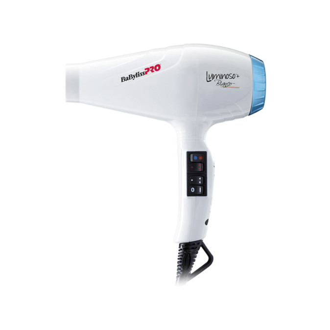 Фен для волос BaByliss PRO BAB6360IE Luminoso Plus Bianco 