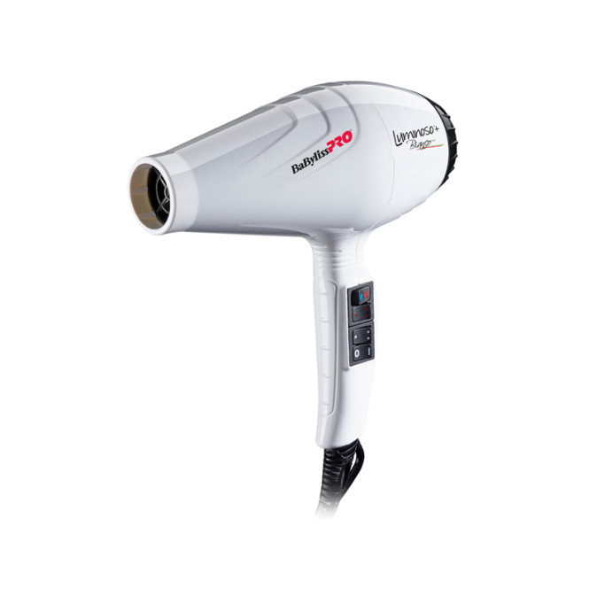Фен для волос BaByliss PRO BAB6360IE Luminoso Plus Bianco 