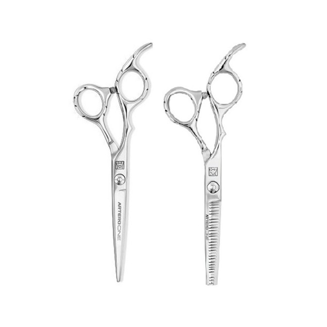 Набор ножниц ARTERO прямые ONE 6'' LEFT+ филировочные ONE 6'' LEFT 30Т (L67) от компании ИРИС