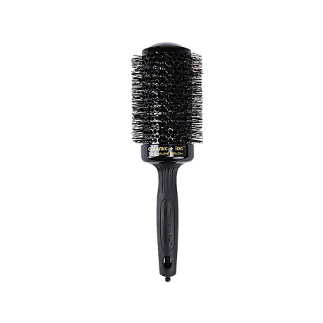 Термобраш для волос OLIVIA GARDEN Ceramic+ION Thermal Brush черный d.55 (OGBCIB55)