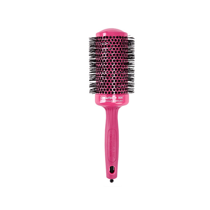 Термобраш для волос OLIVIA GARDEN Ceramic+ION Thermal Brush розовый d.55 (OGBCIР55) от компании ИРИС