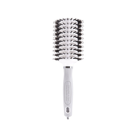Браш для волос OLIVIA GARDEN пластиковый туннельный Ceramic+ION Turbo Vent Combo large d.45 (OGBCITVC3L)