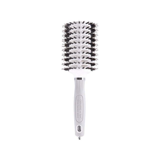 Браш для волос OLIVIA GARDEN пластиковый туннельный Ceramic+ION Turbo Vent Combo large d.45 (OGBCITVC3L) от компании ИРИС