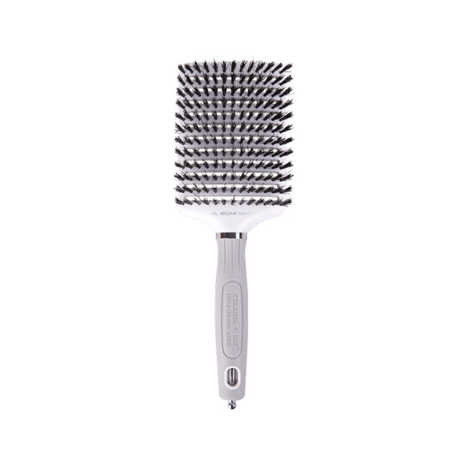 Щетка для волос OLIVIA GARDEN Ceramic+ION XL Boar Vent щетина (OGBCIXLBO3V) от компании ИРИС