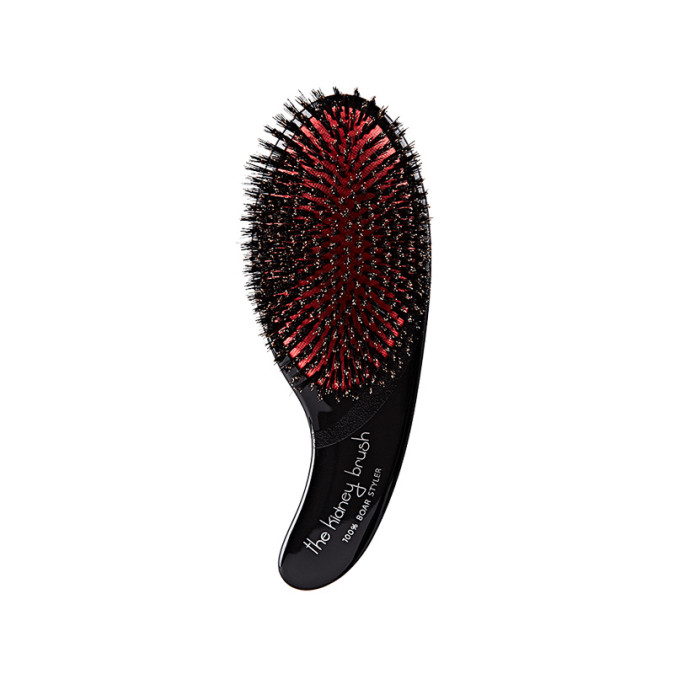 Щетка для волос OLIVIA GARDEN Kidney Brush 100% Boar щетина красный (BR-KI1PC-BORED) от компании ИРИС