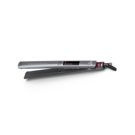щипці-випрямлювачі elegance led titan keratin з терморегулятором та плаваючими пластинами