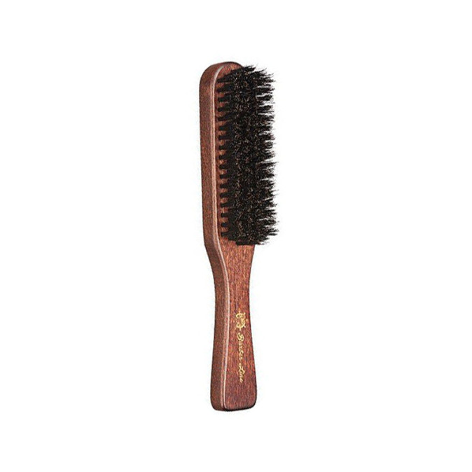 Щетка массажная EUROSTIL BARBER LINE для бороды деревянная с натуральной щетиной (06075) от компании ИРИС